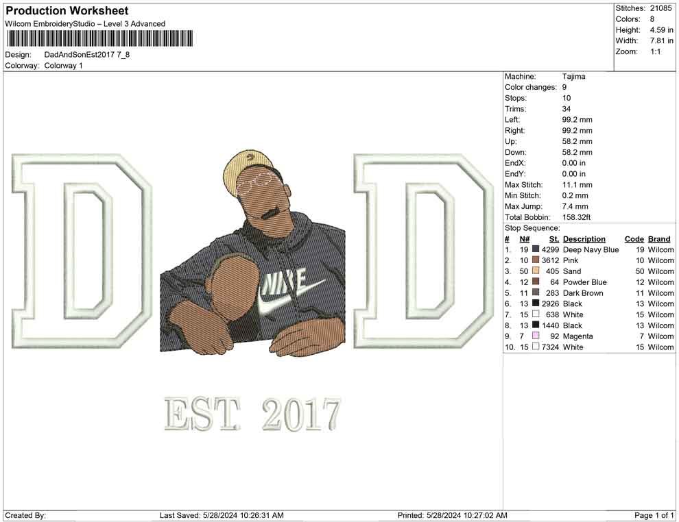 Dad And Son Est 2017