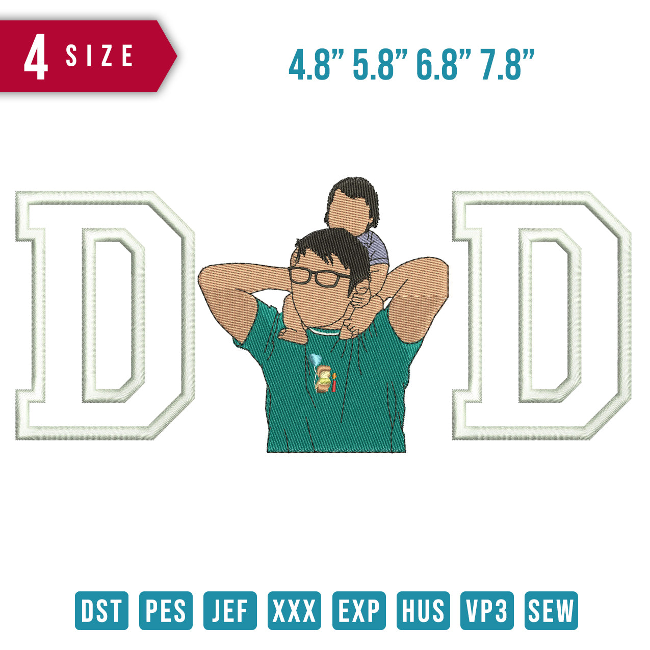 Dad Carry Child