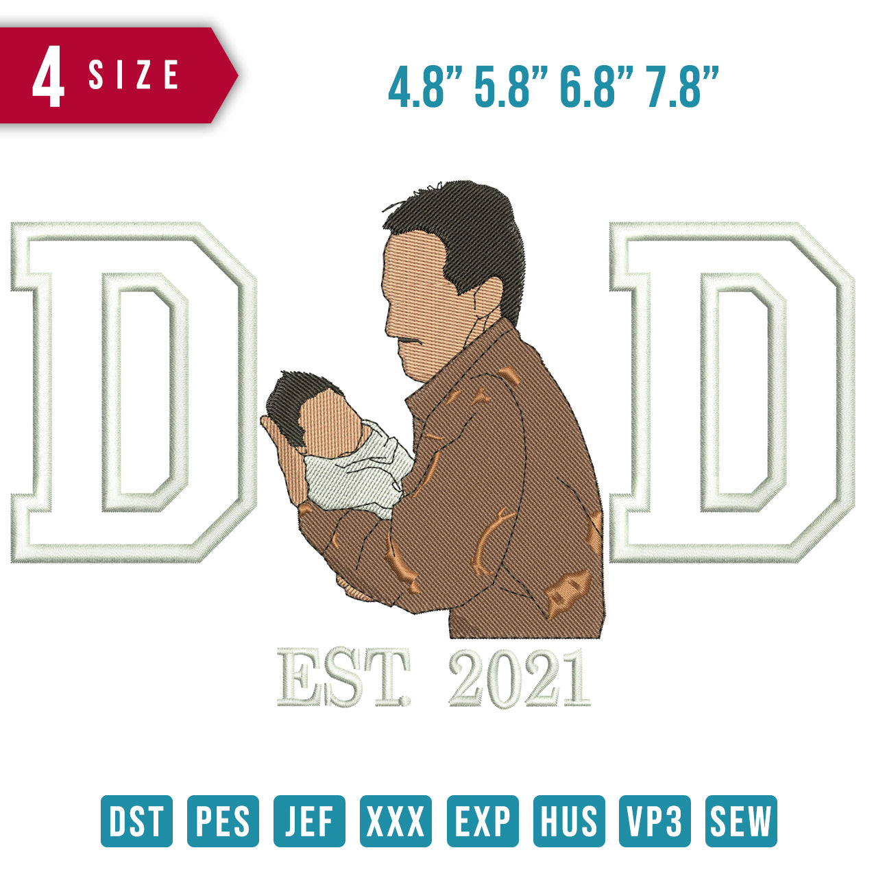 Dad Holding Baby