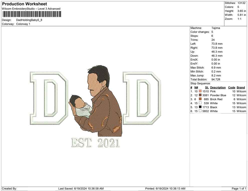 Dad Holding Baby