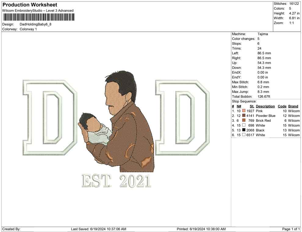 Dad Holding Baby
