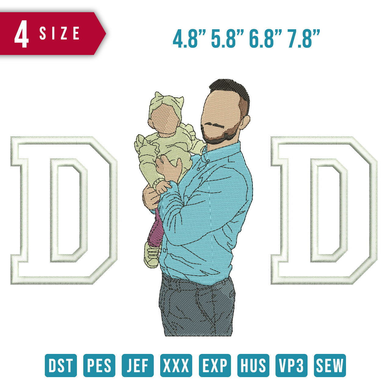 Dad Carrying Baby