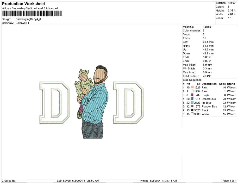 Dad Carrying Baby