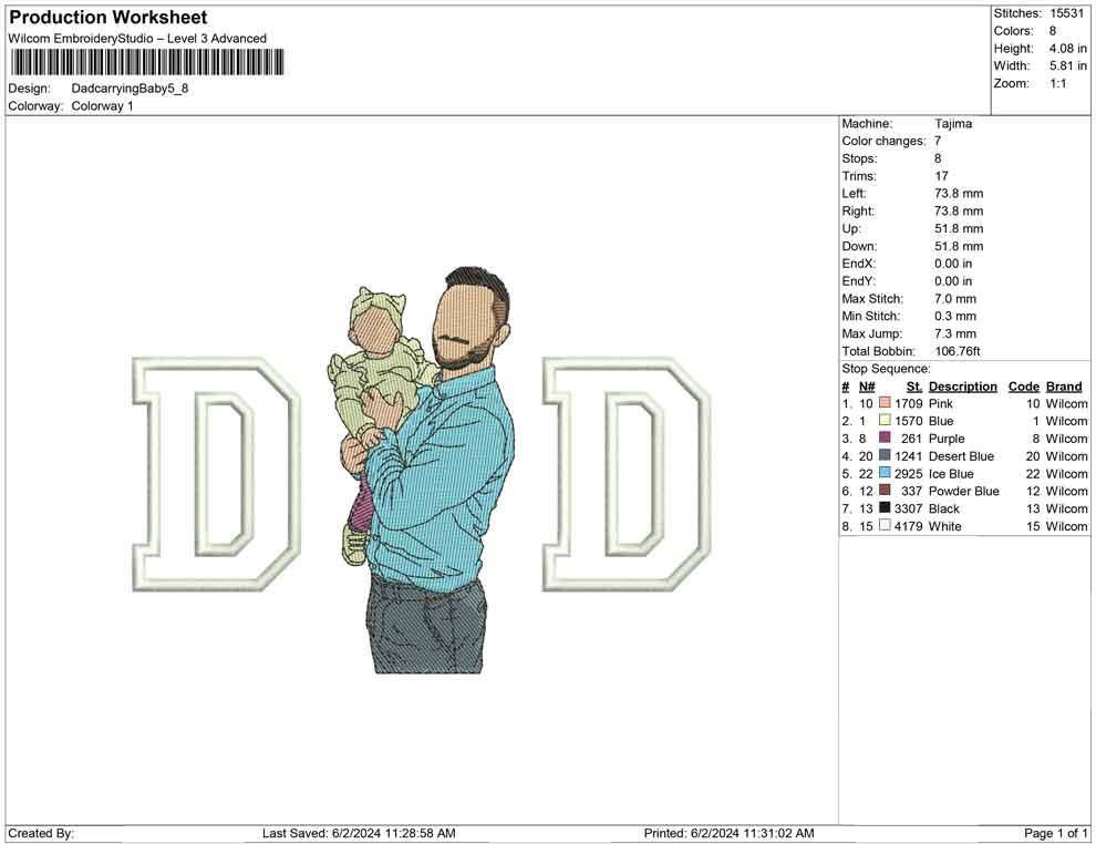 Dad Carrying Baby