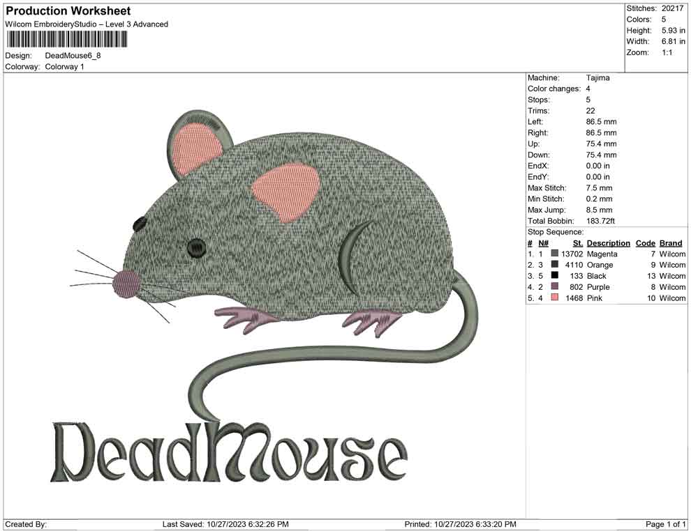 Dead Mouse