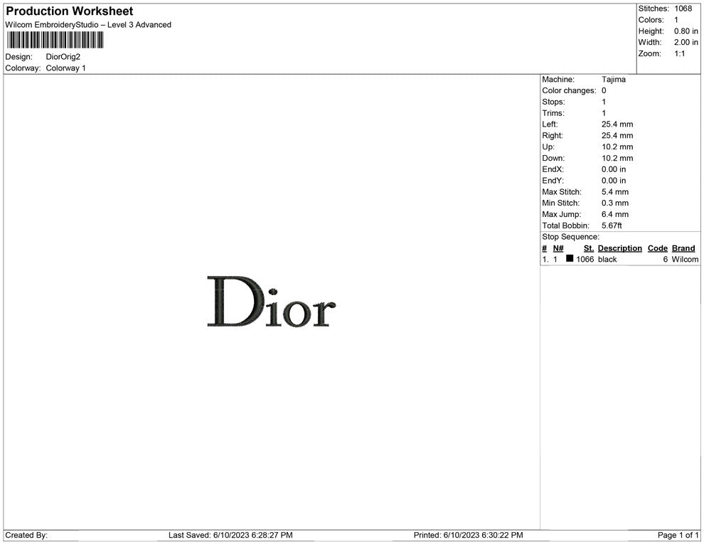 Dior original