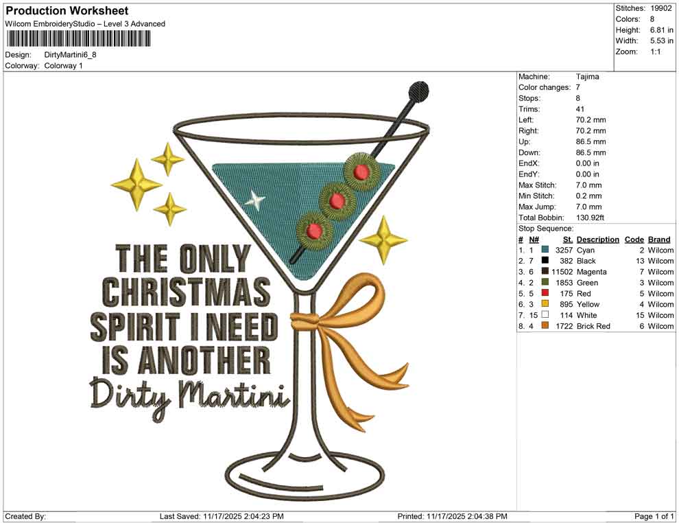 Dirty Martini