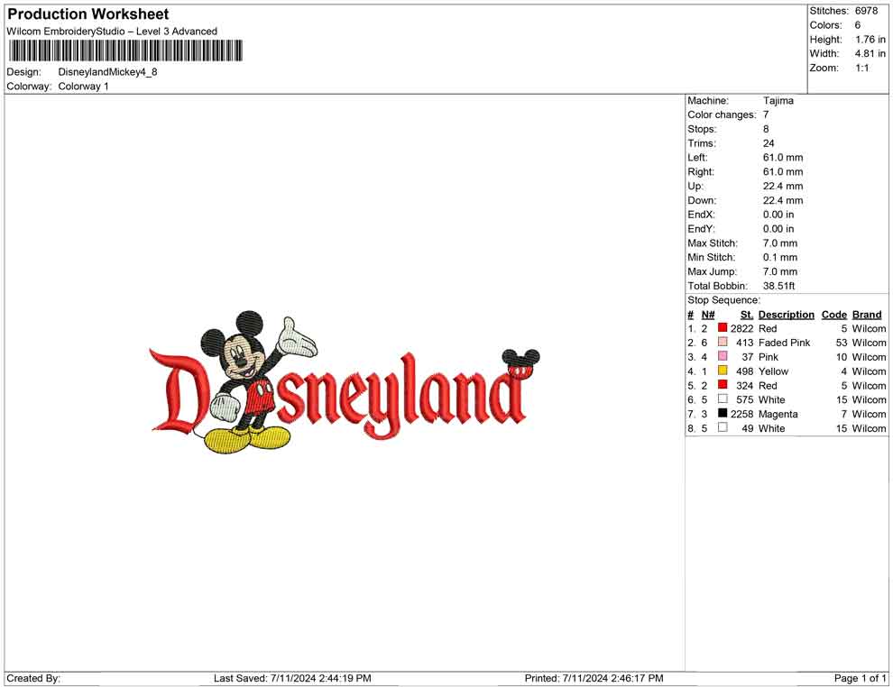 Disneyland Mickey