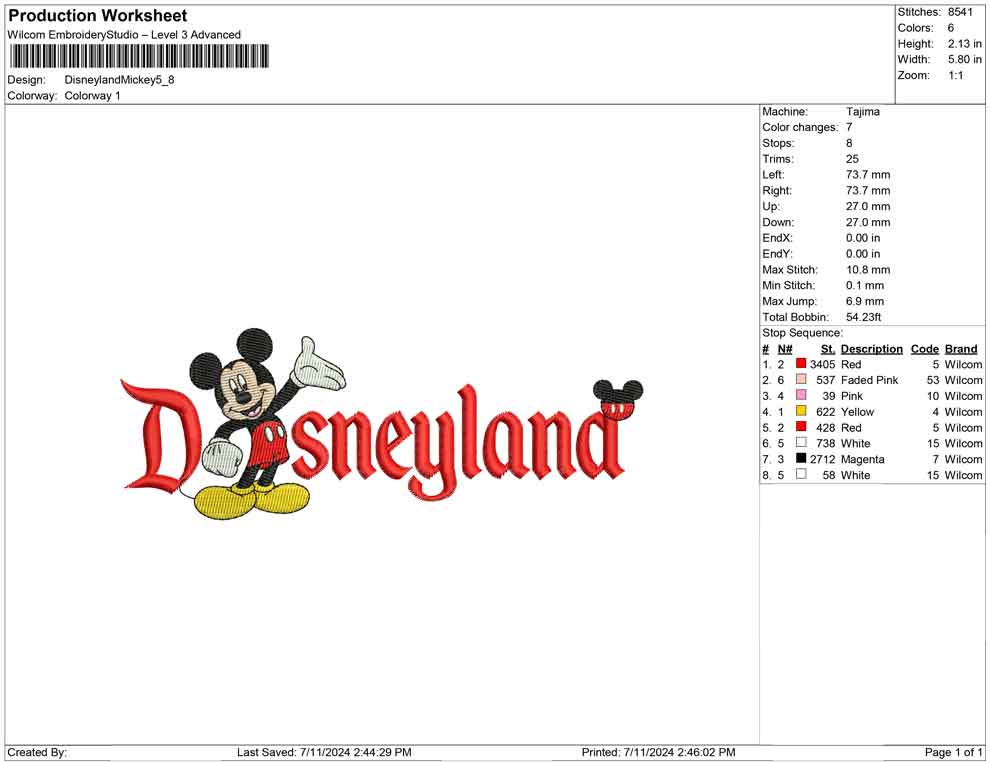 Disneyland Mickey