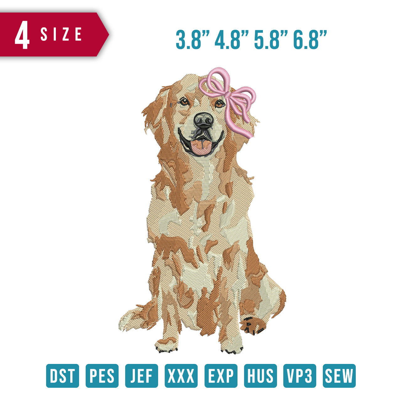Dog Bandana Ribbon