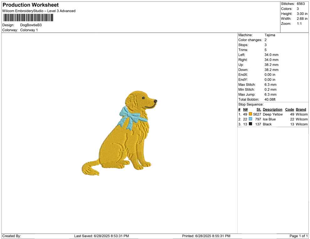 Dog Bowtie B