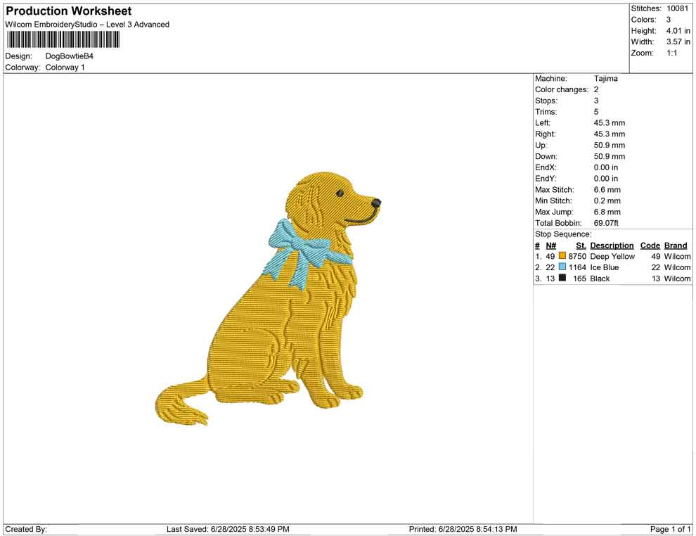 Dog Bowtie B