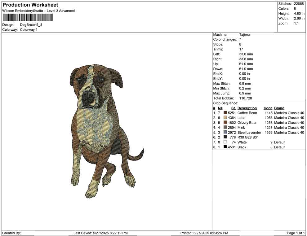 Dog Brown