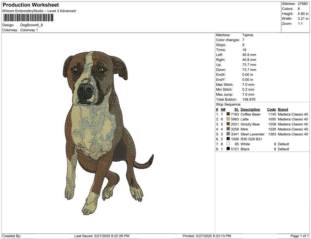 Dog Brown