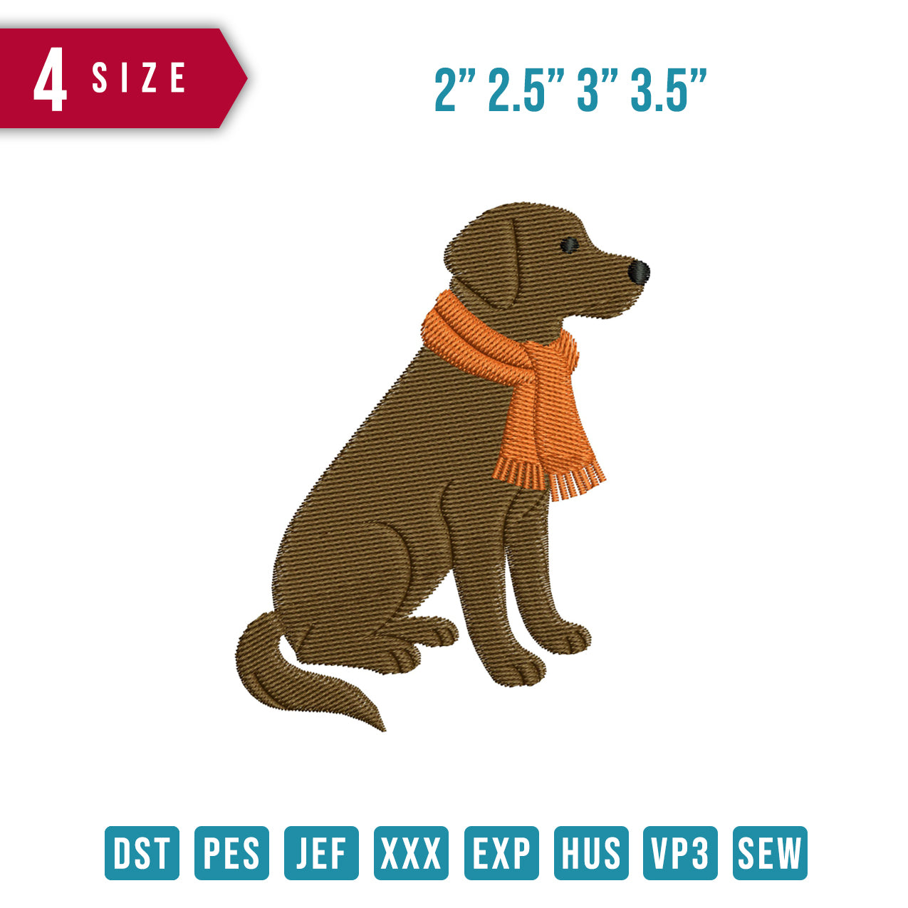 Dog Chocolate Syal