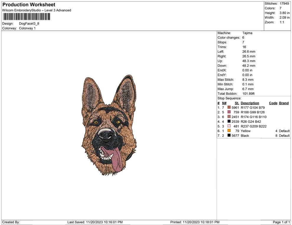 Dog Face I