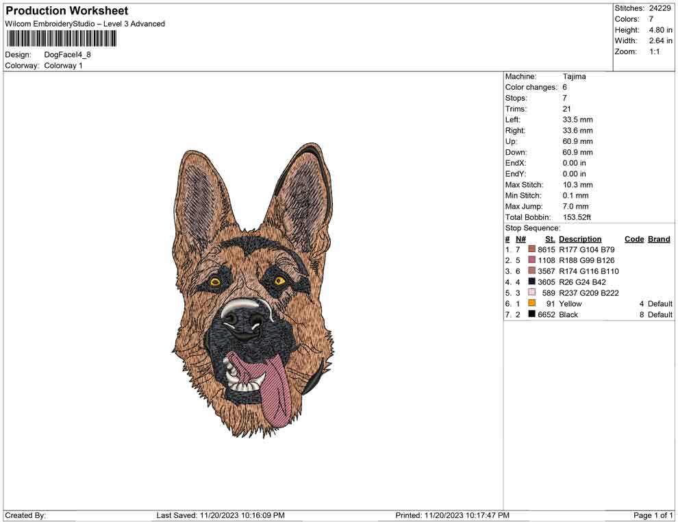 Dog Face I