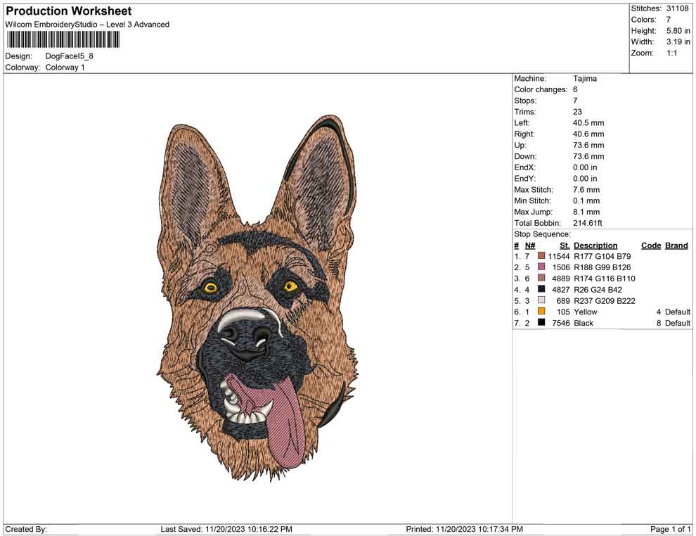 Dog Face I