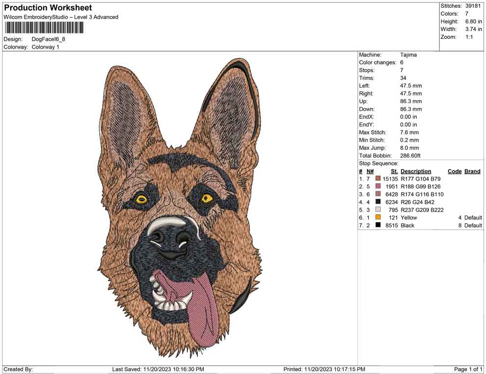Dog Face I
