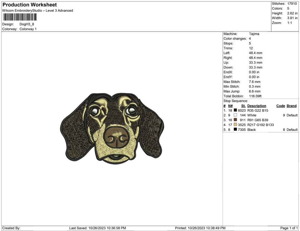 Dog H