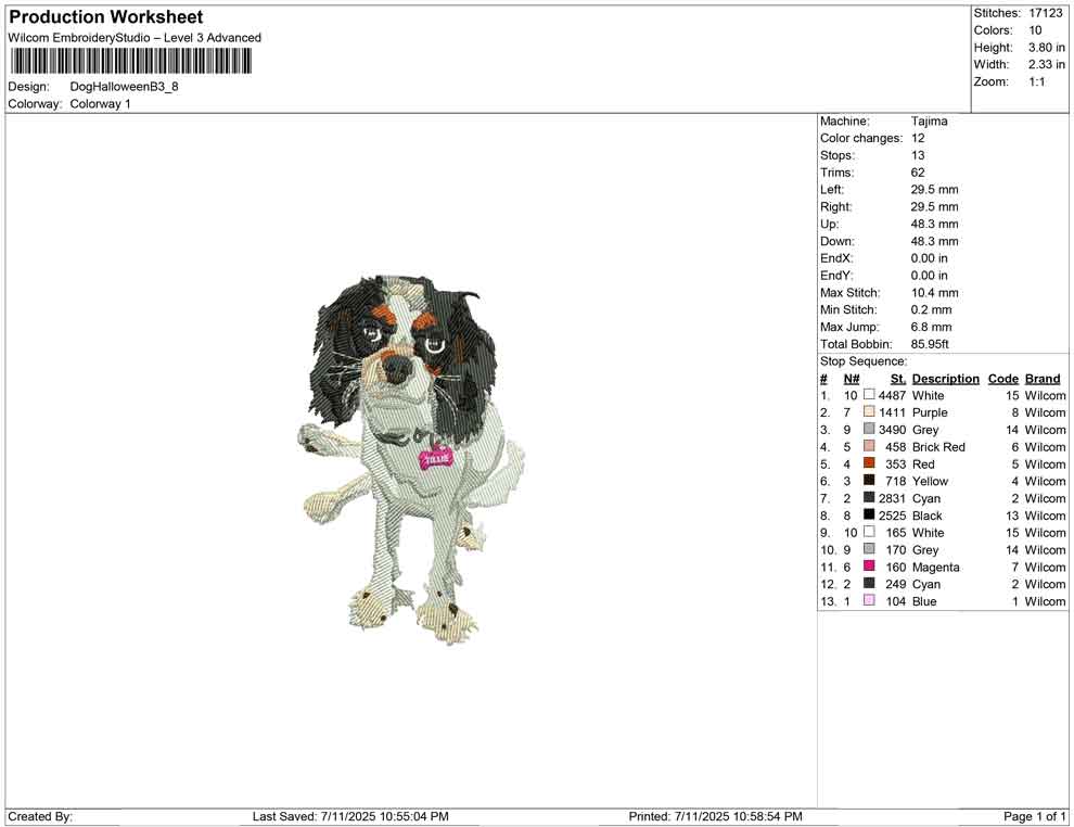Dog Halloween B