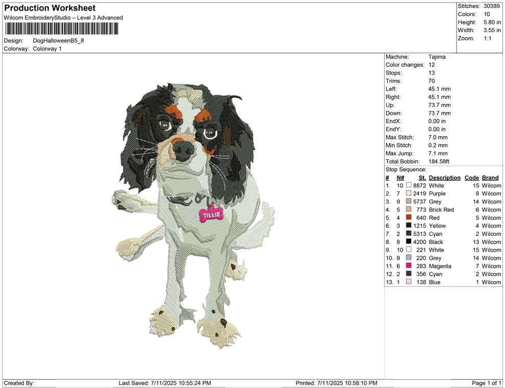 Dog Halloween B