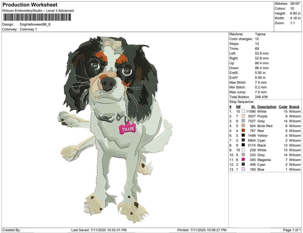 Dog Halloween B