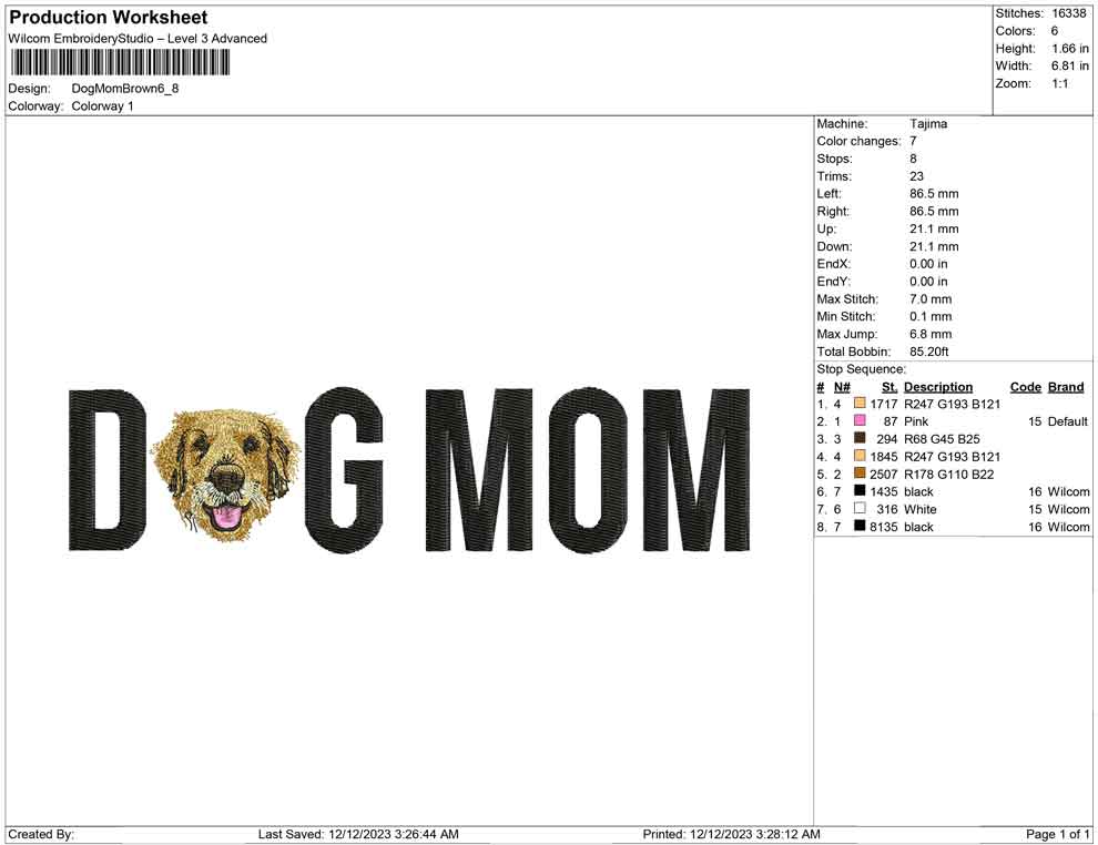 Dogmom Brown