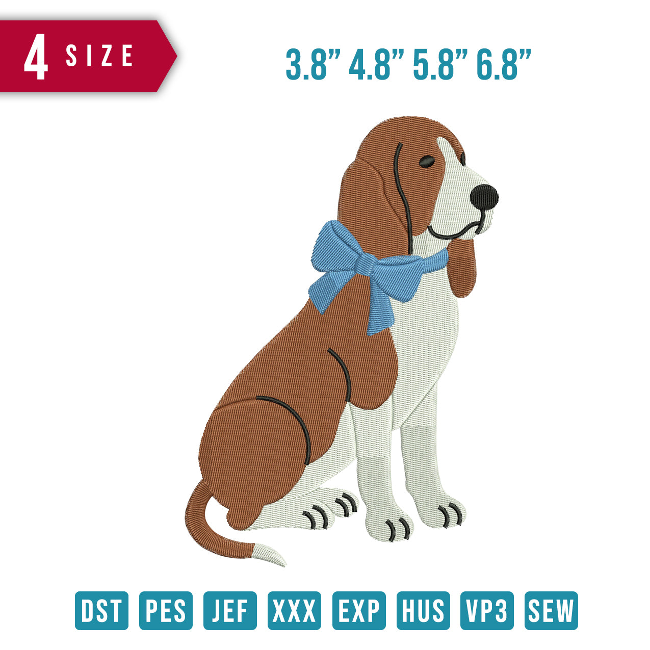 Dog Ribbon Blue D