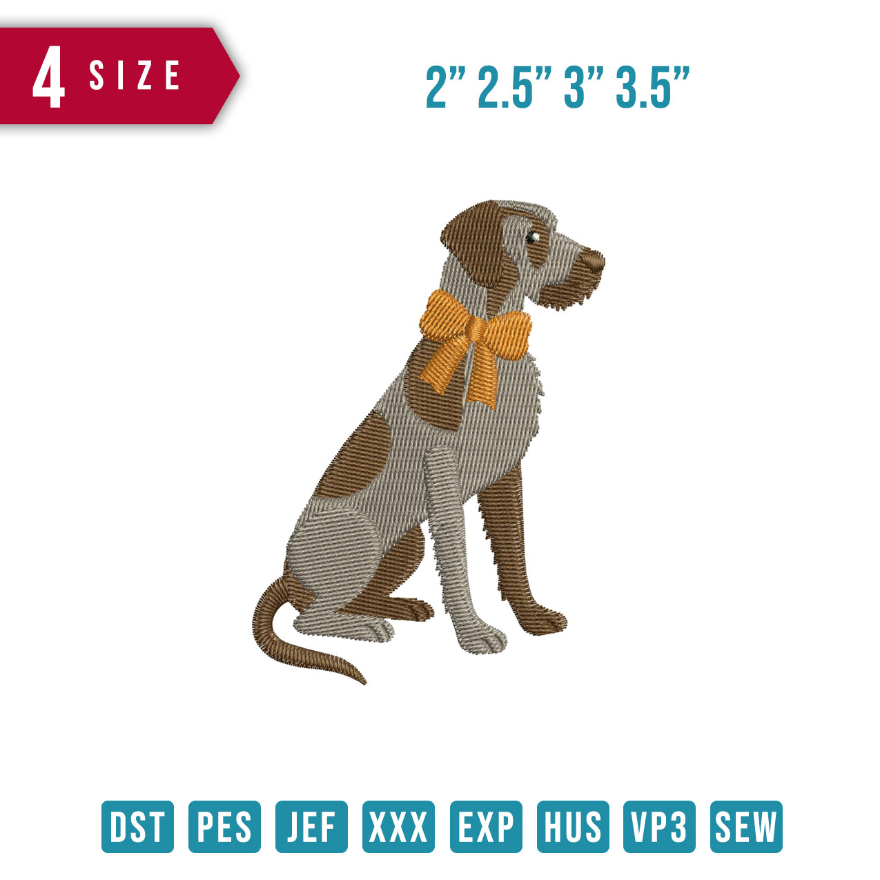 Dog Ribbon Orange
