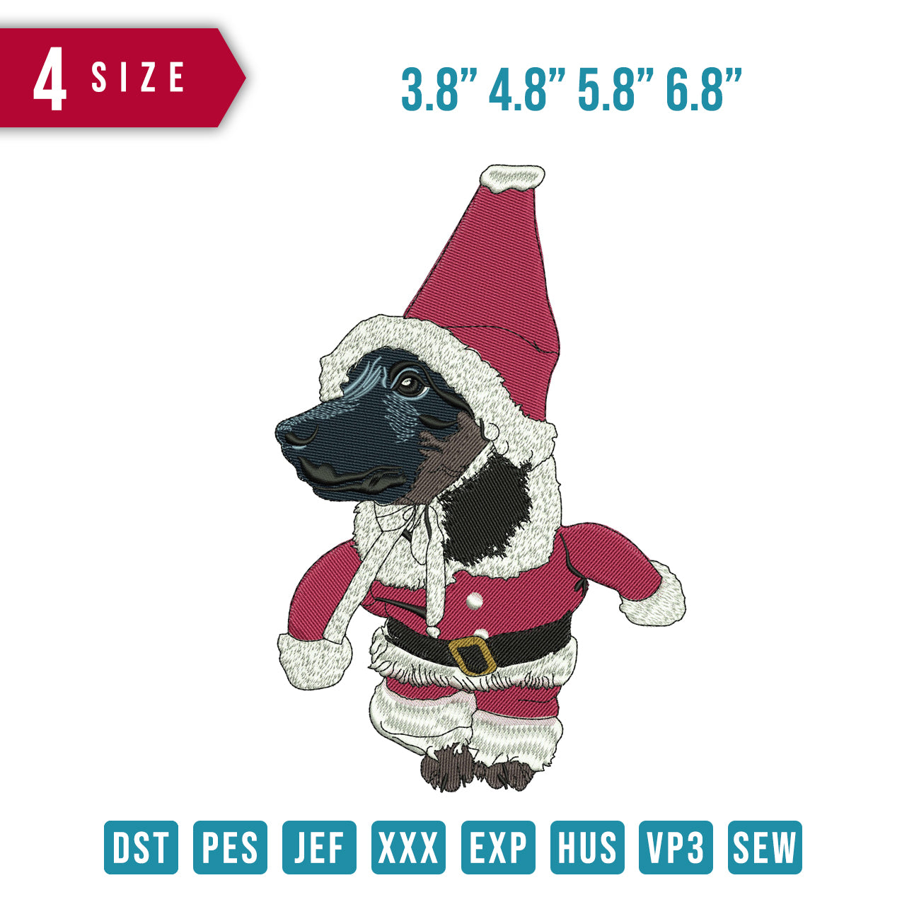 Dog Santa