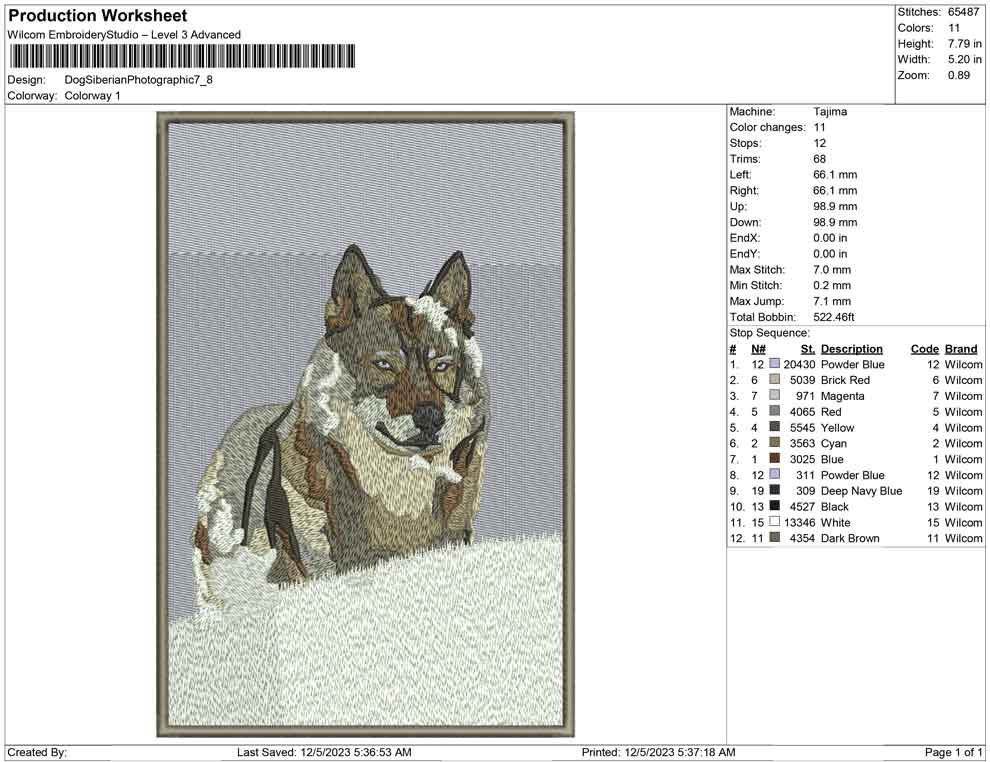 Dog siberian photographic