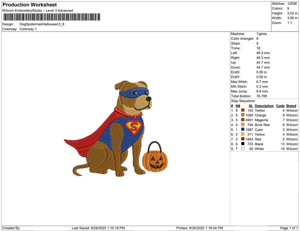 Dog Spiderman Halloween