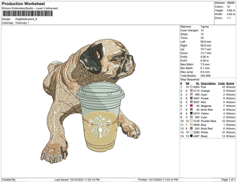 Dog Starbuck