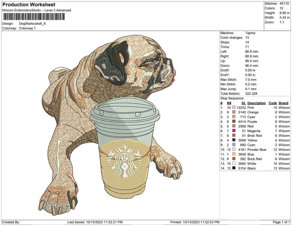 Dog Starbuck