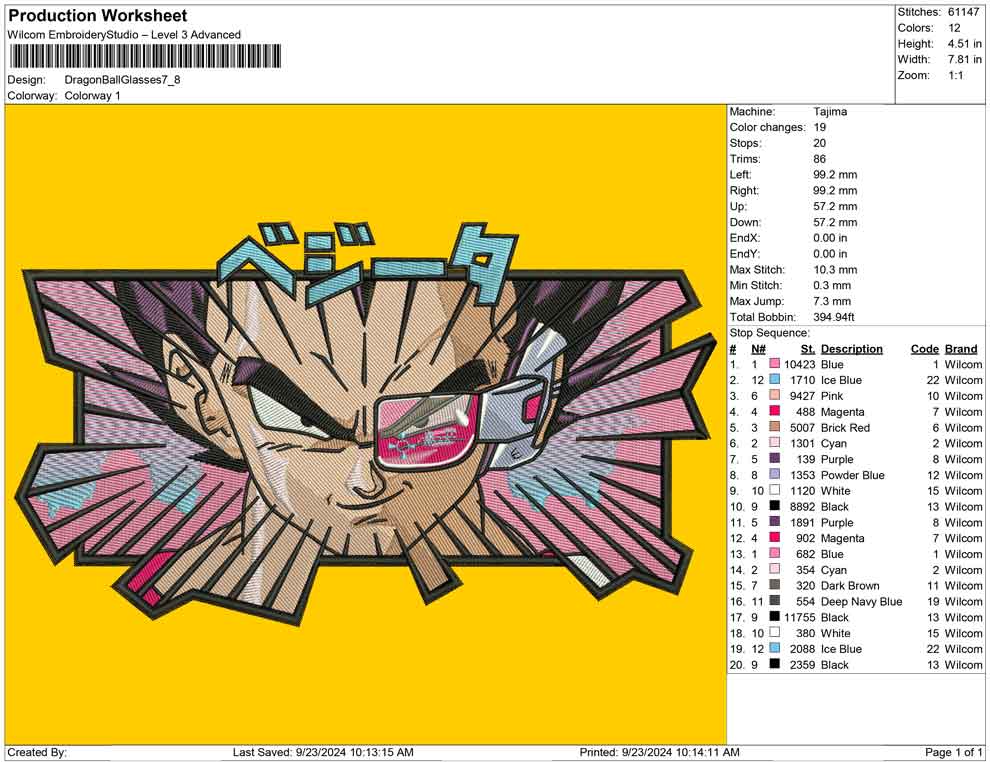 Dragon Ball Glasses