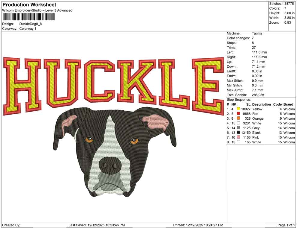 Huckle Dog
