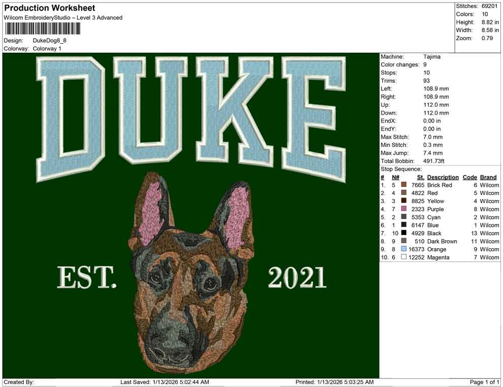 Duke Dog