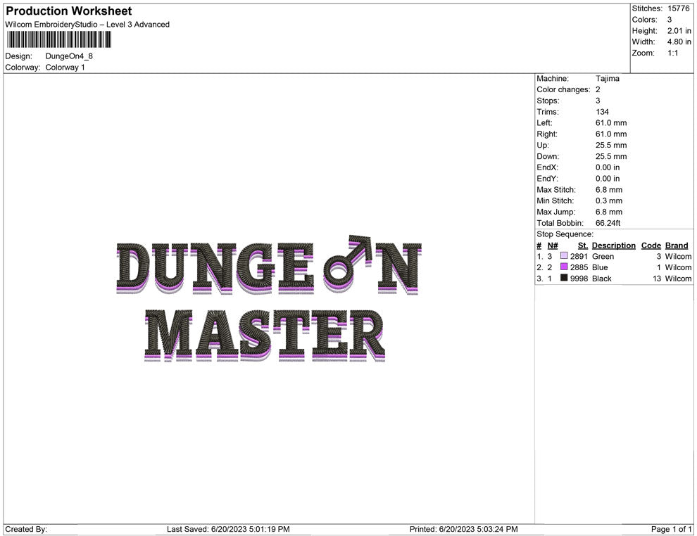 Dunge on