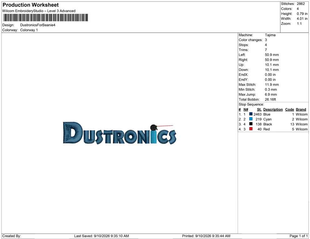 Dustronics For Beanie