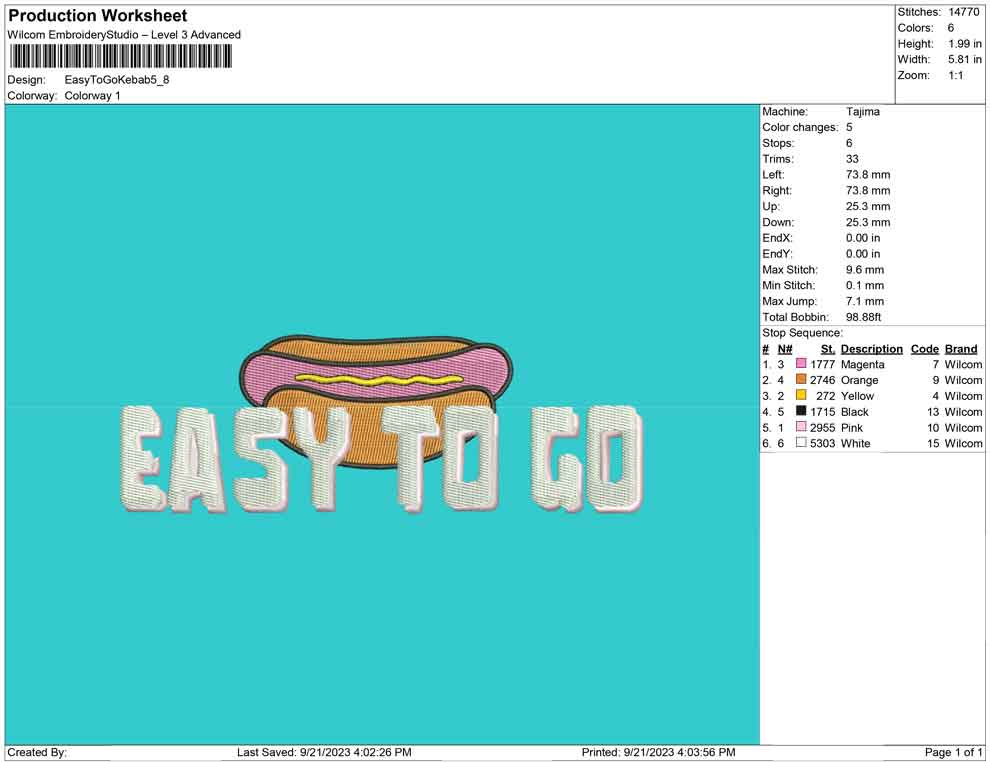 Easy to go kebab