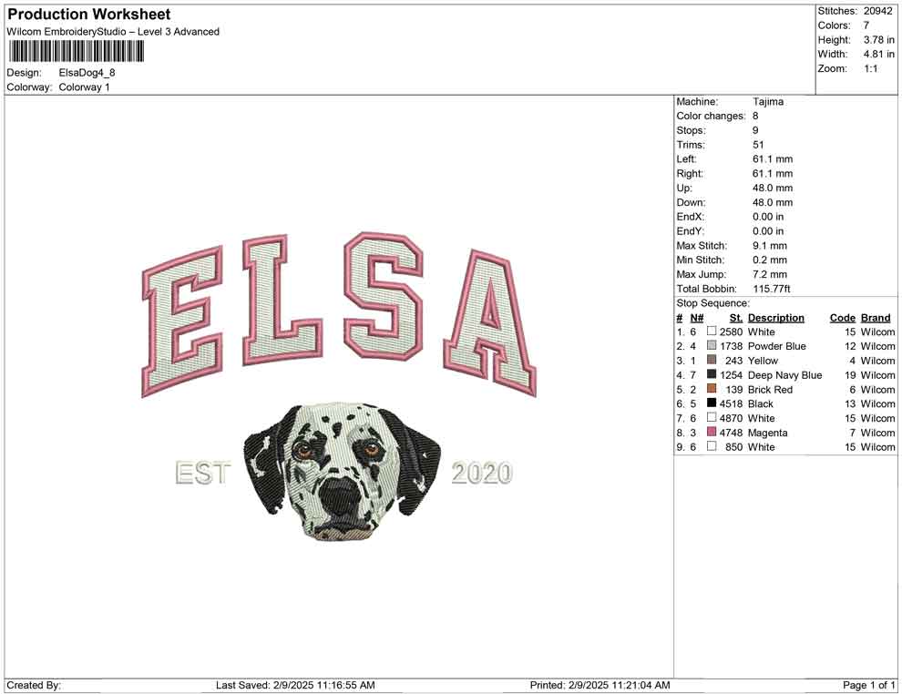 Elsa Dog