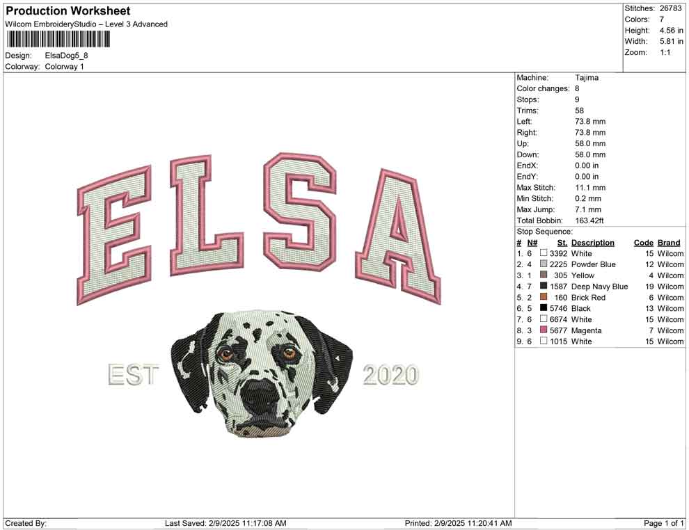 Elsa Dog