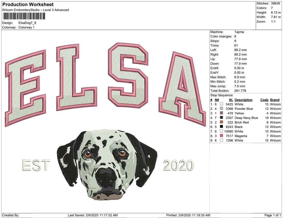 Elsa Dog