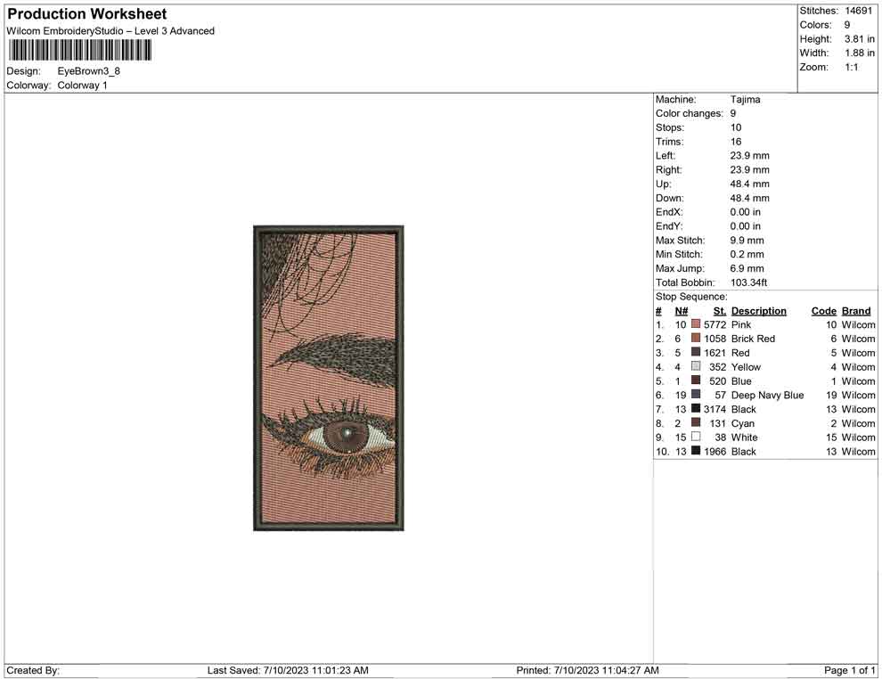 eye brown