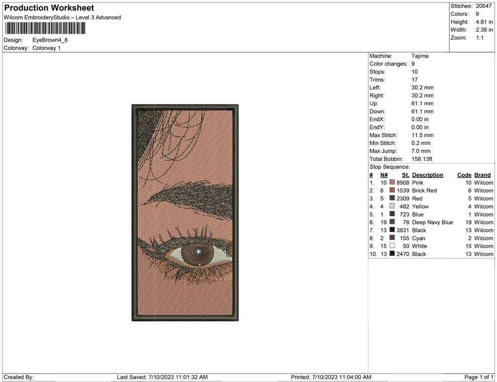 eye brown