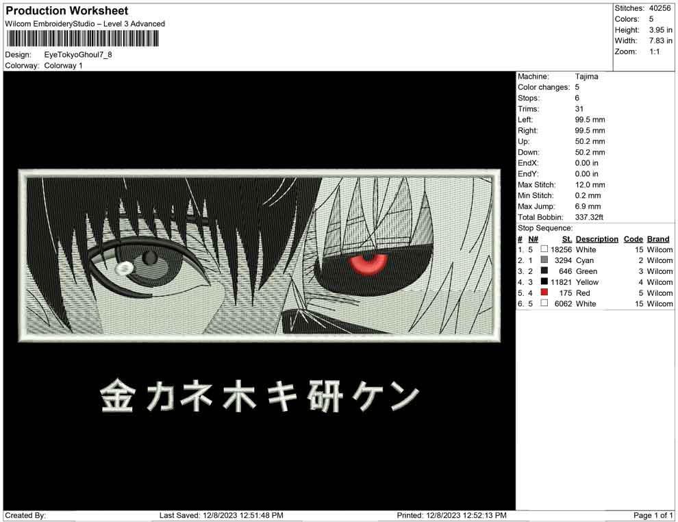 Eye Tokyo Ghoul