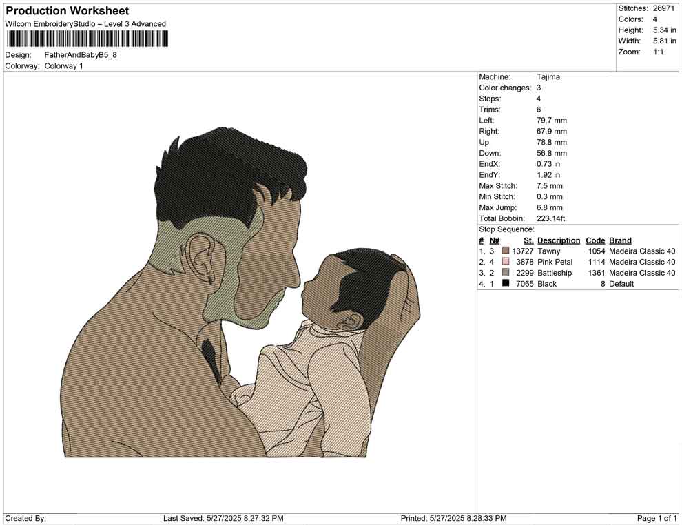 Father And Baby B