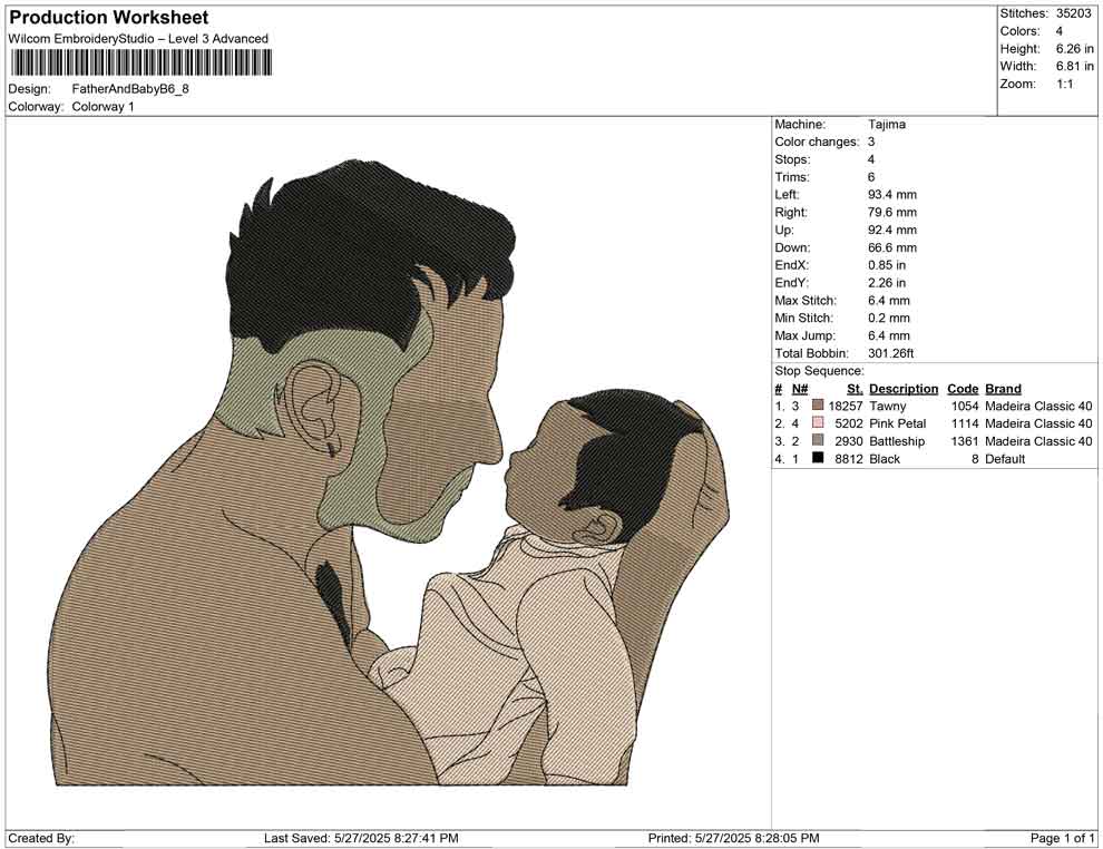 Father And Baby B