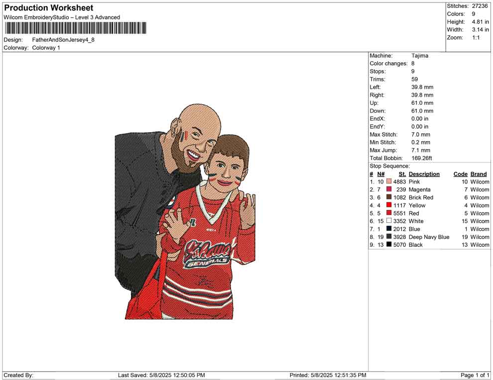 Father And Son Jersey